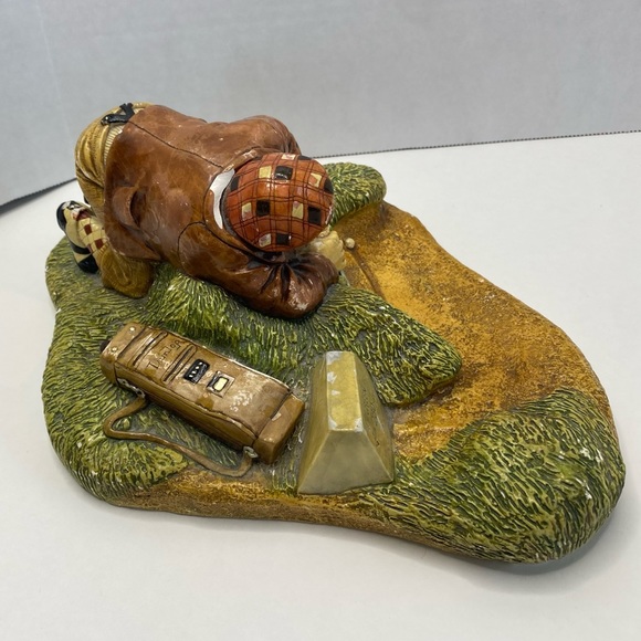 ''Bunkered'' - 1976 Congleton English Golfing Statue - Picture 5 of 10